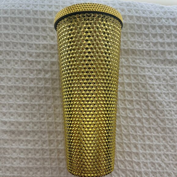 Starbucks Tumbler Studded Gold - Picture 2 of 3